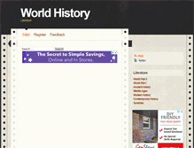 Tablet Screenshot of history-of-world.com